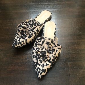 Aldo Leopard Mules